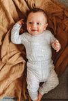 Cocoa Bamboo Muslin Wrap - Bubba Bump