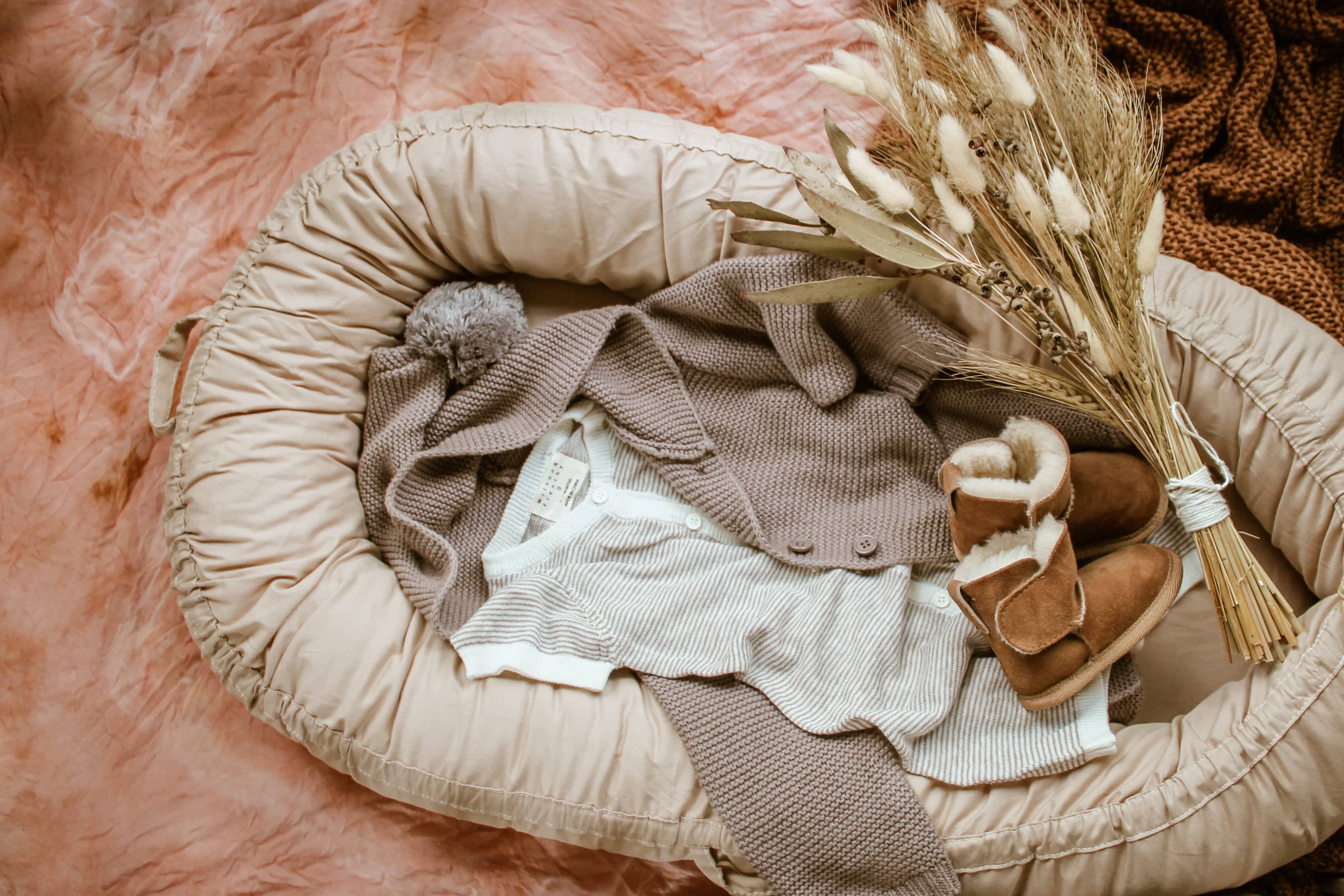 Oatmeal Organic Baby Lounge - Bubba Bump