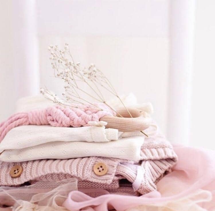 Dusty Pink Macrame Teether - Bubba Bump