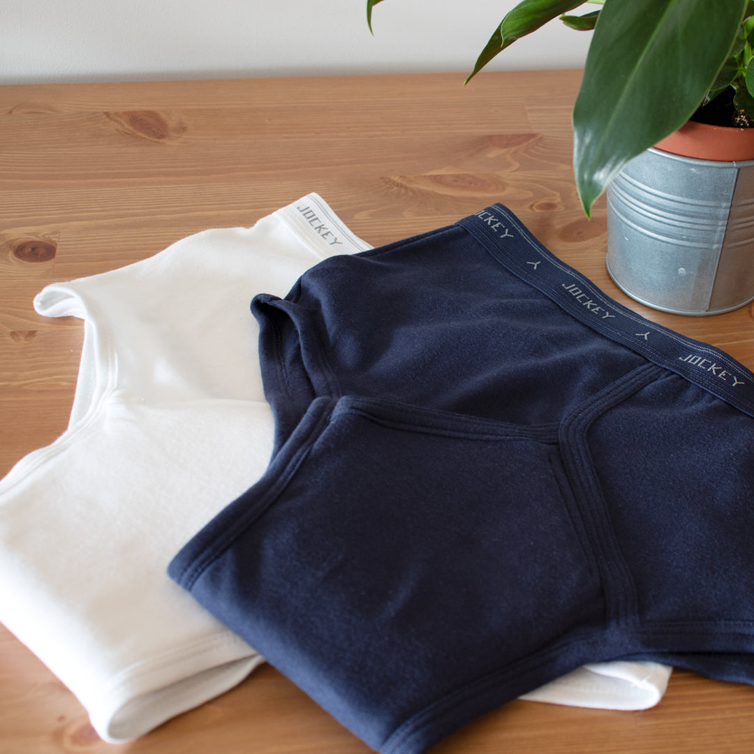 Night N Day | Jockey Men's Underwear Full-Brief with incontinence pad