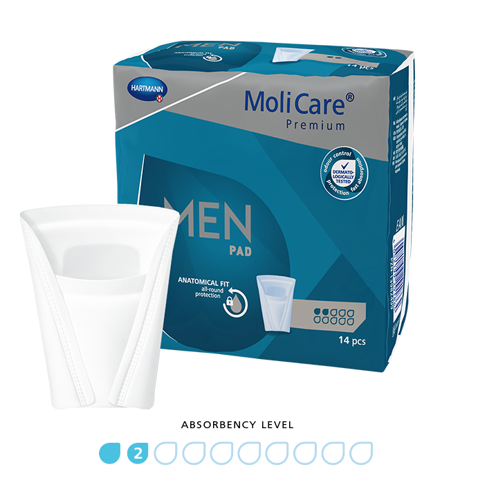 MoliCare | Premium Men Pads Pack of 14Pcs - All Types