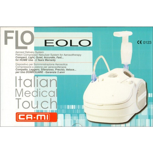 Nebuliser Eolo CA-MI Aerosoltherapy HI-FLO Jet Nebulizer - Piston- compressed Nebuliser - Each