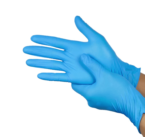 Nitrile Gloves Soft Blue Powder Free - All Sizes