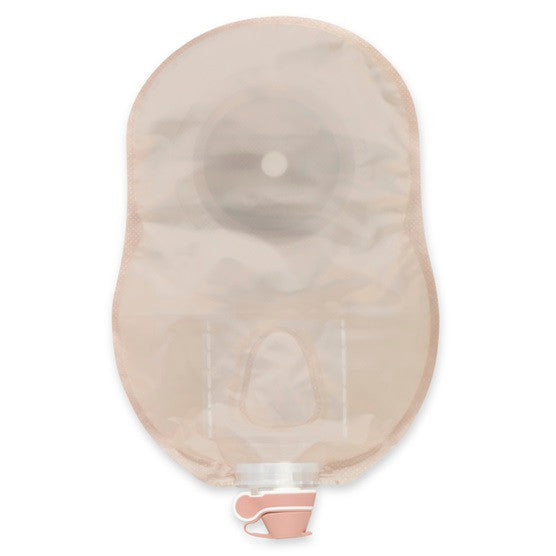 Hollister Moderma Flex One-Piece Maxi Urostomy Flat Clear Pouch, Flextend Skin Barrier, Adhesive Border With Control Tap - All Sizes