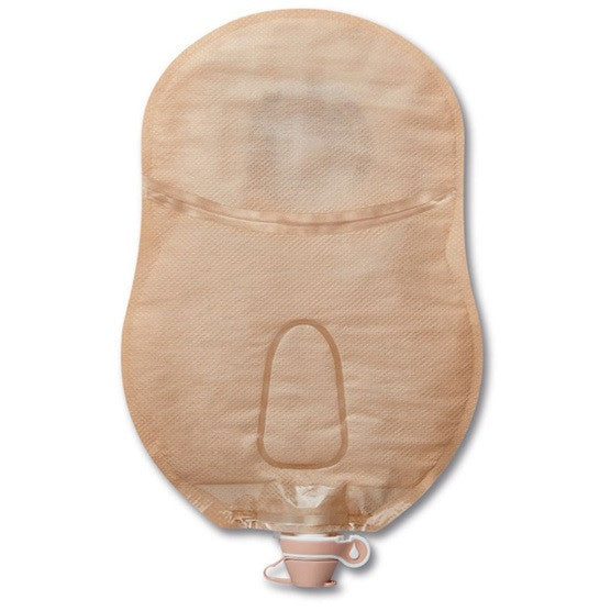 Hollister Moderma Flex One-Piece Maxi Urostomy Soft Convex Pouch, CeraPlus Skin Barrier With Adhesive Border - All Sizes