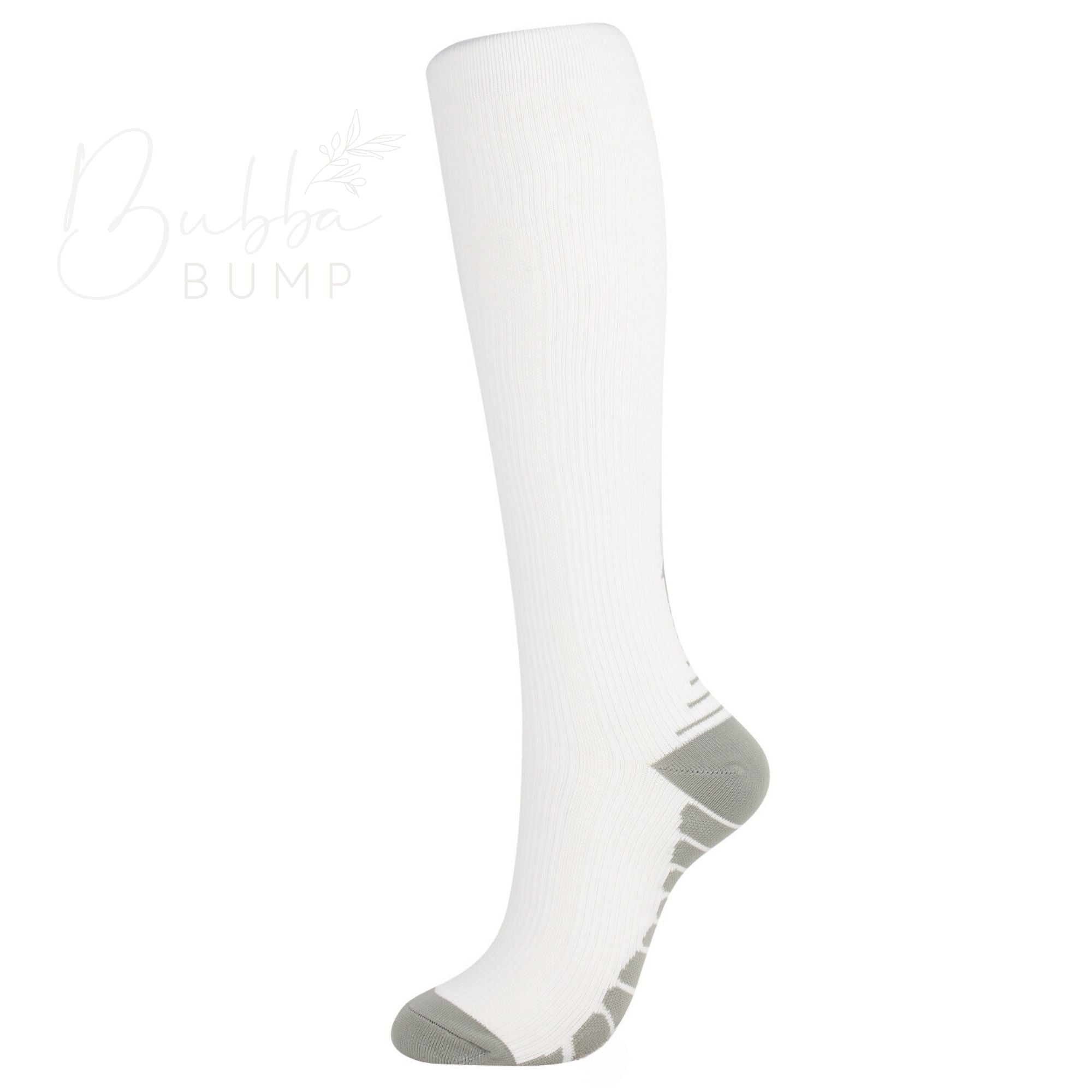 Pregnancy + Postpartum Compression Socks - Bubba Bump