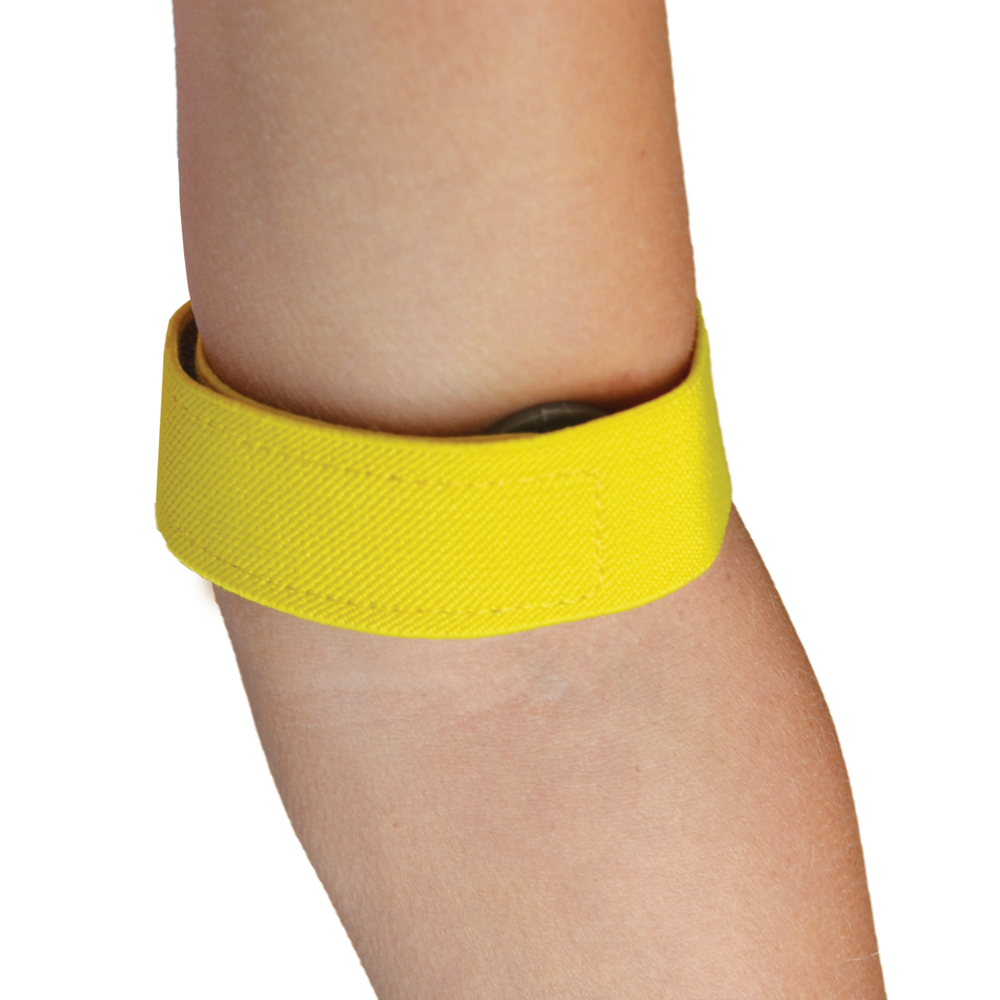 Single Patient Use Pressure Strap Bariatric, 47cm x 4.5cm Yelllow, Box of 25 (PSTRAPB-25)