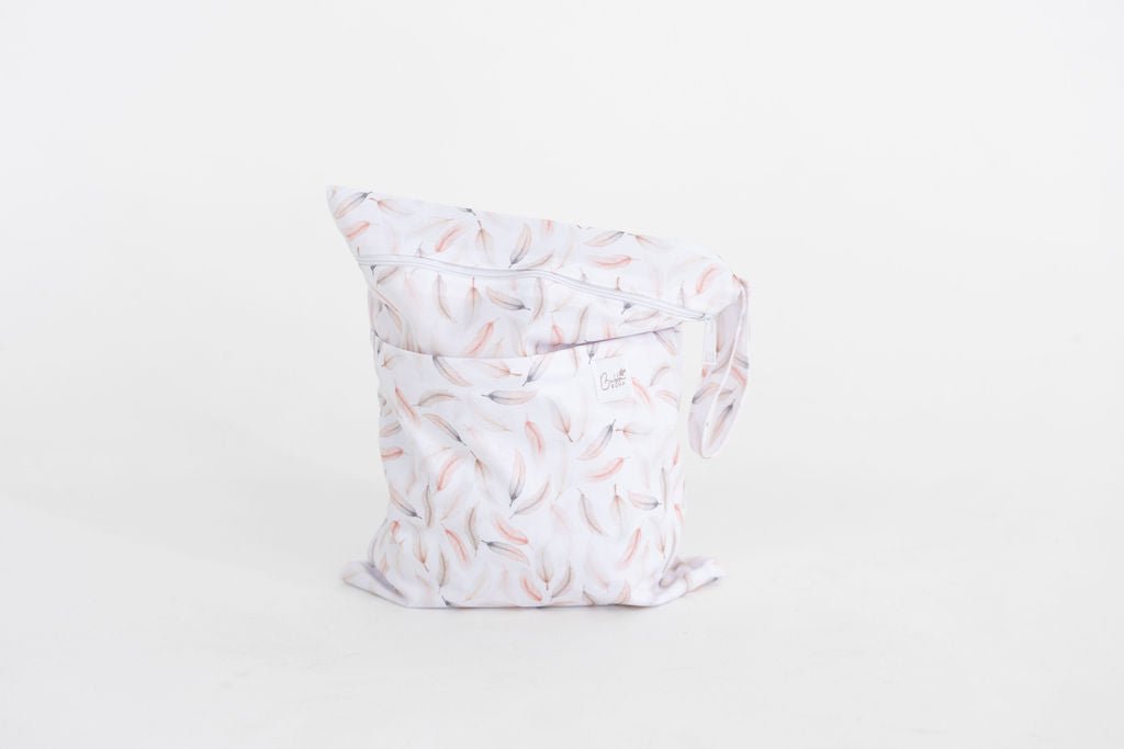 Reusable Wet Bag Feather - Bubba Bump