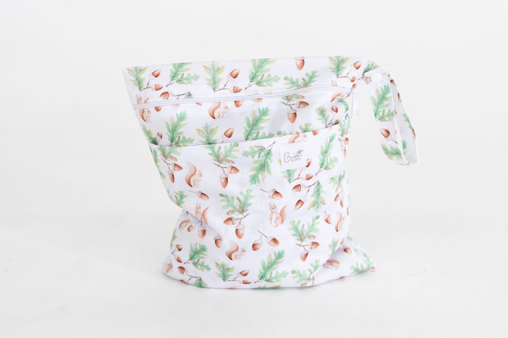 Reusable Wet Bag Woodland - Bubba Bump