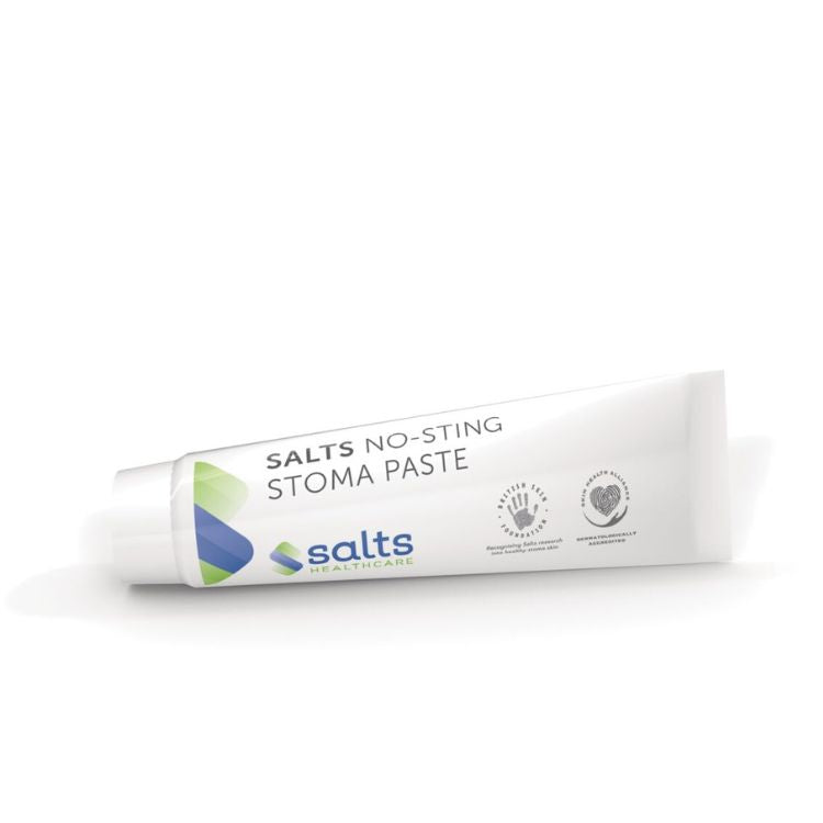salts healthcare, stoma, ostomy, colostomy, ileostomy, urostomy, stoma accessories, ostomy accessories, no-sting stoma paste, stoma paste