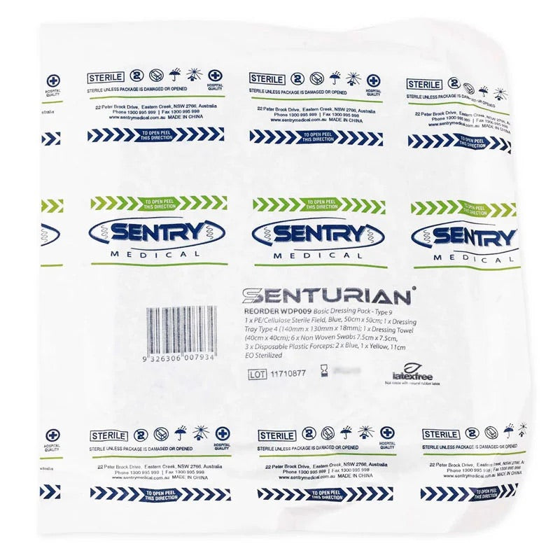 SENTRY MEDICAL | Senturian Basic Dressing Pack Sterile - All types ...
