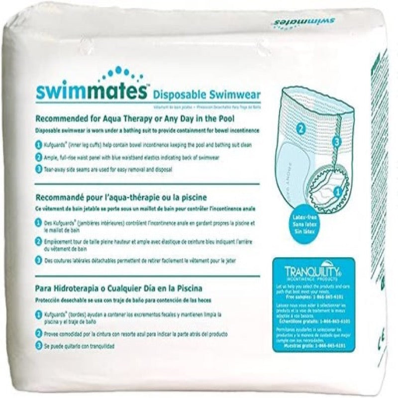 Swimmates | Adult Disposable Swimwear XXL 158-203cm 12Pc