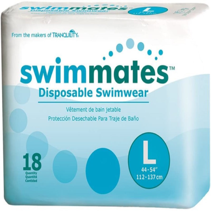 Swimmates | Adult Disposable Swimwear Large 112-137cm 18Pc