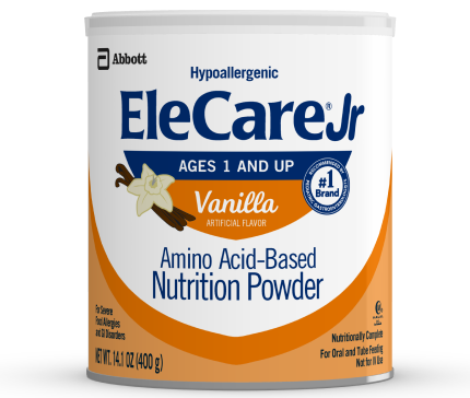 EleCare Hypoallergenic for Infants and Children 400g, Box of 6 (Vanilla / Unflavoured)